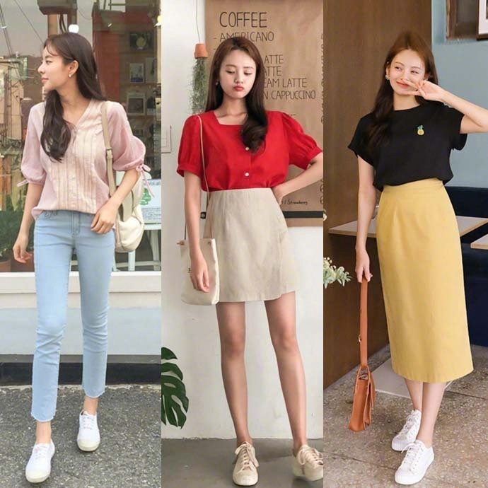基础款轻松打造温柔淑女范穿搭参考