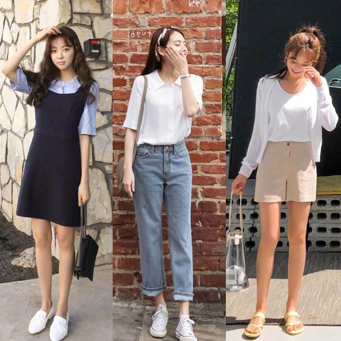 基础款轻松打造温柔淑女范穿搭参考