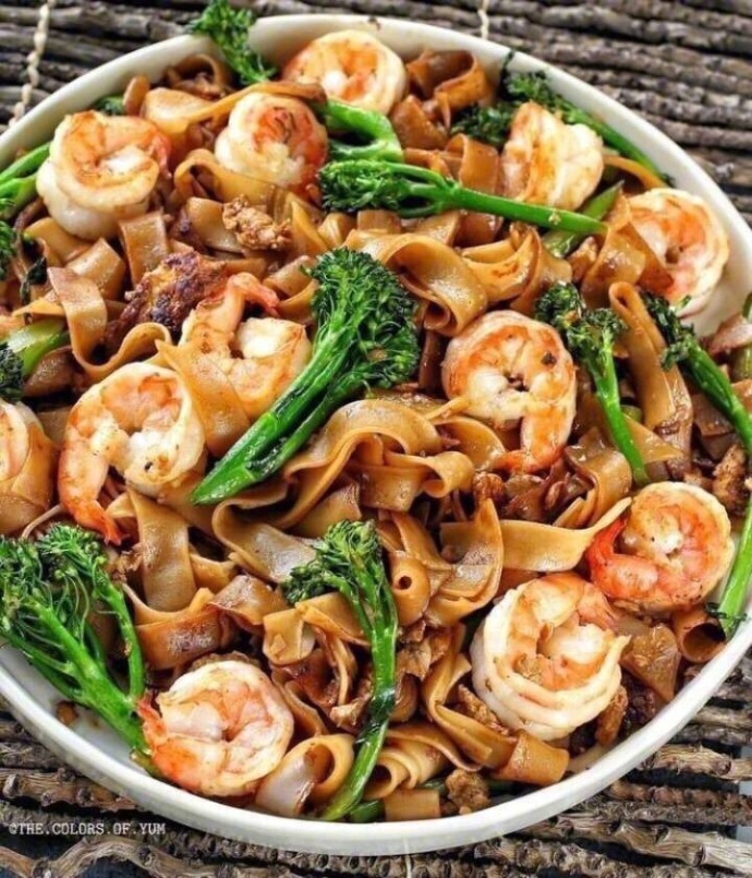 好想吃一碗虾仁面条