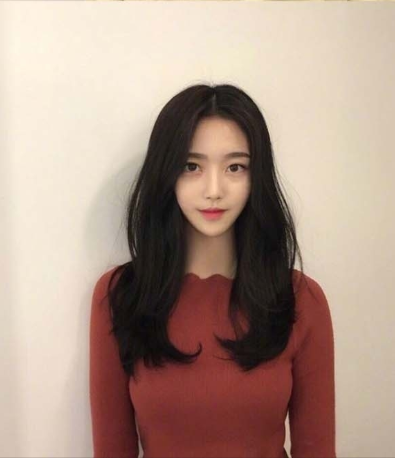 黑色长卷发美女发型图片合集