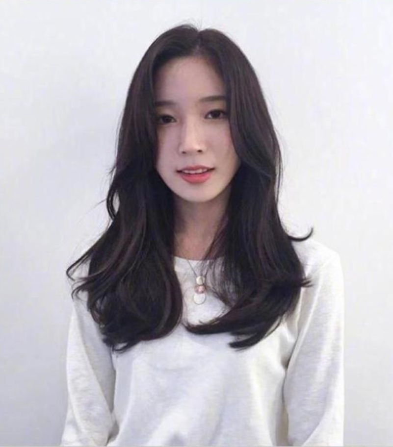 黑色长卷发美女发型图片合集