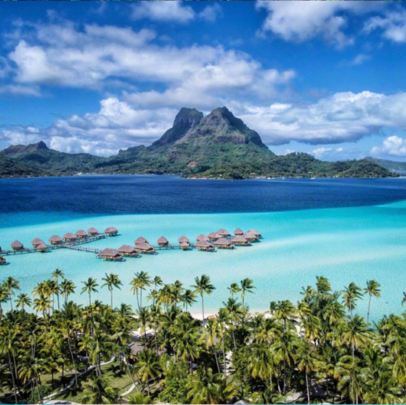大溪地Borabora岛风景图片