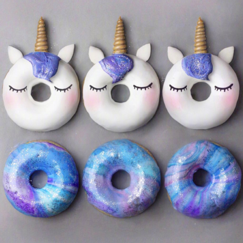 唯美的星空系列甜品图片