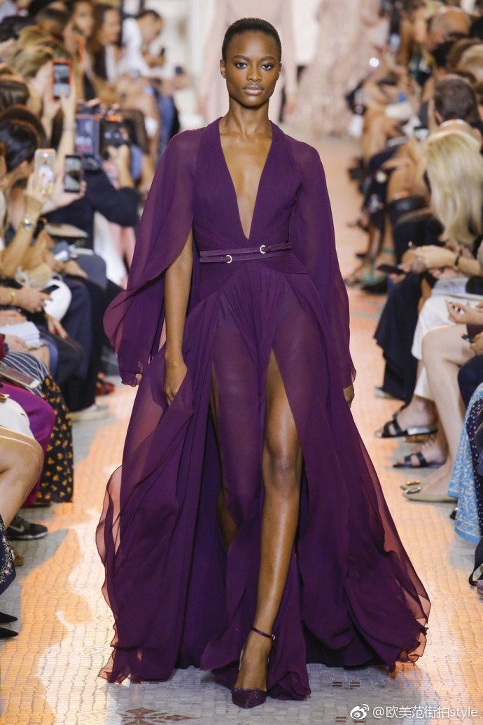 Elie Saab Couture Fall 2018仙女牌的巴黎高定时装秀