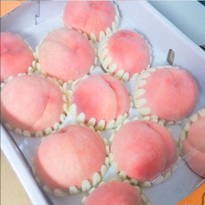 水蜜桃你怎么吃,你爱脆的还是软的呢,我反正爱吃
