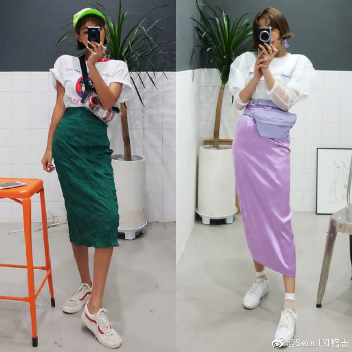 轻松有型的少女味穿搭参考