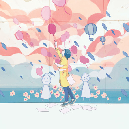唯美高清插画图片头像吧