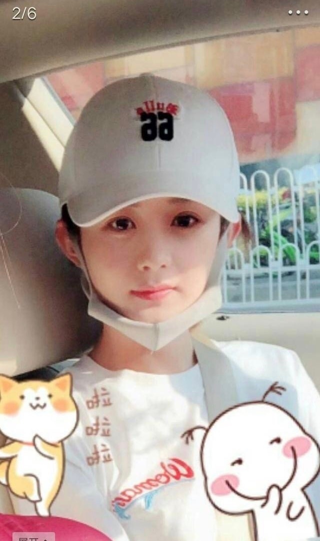 大眼美女小可爱赵丽颖美丽图片