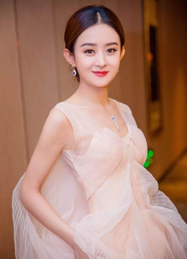 大眼美女小可爱赵丽颖美丽图片