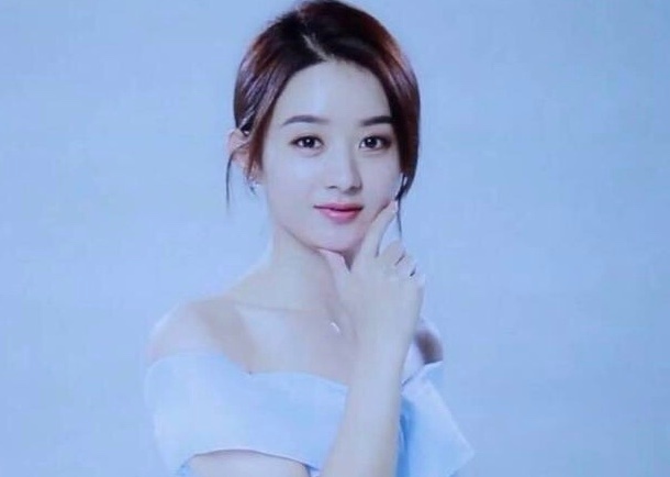 大眼美女小可爱赵丽颖美丽图片