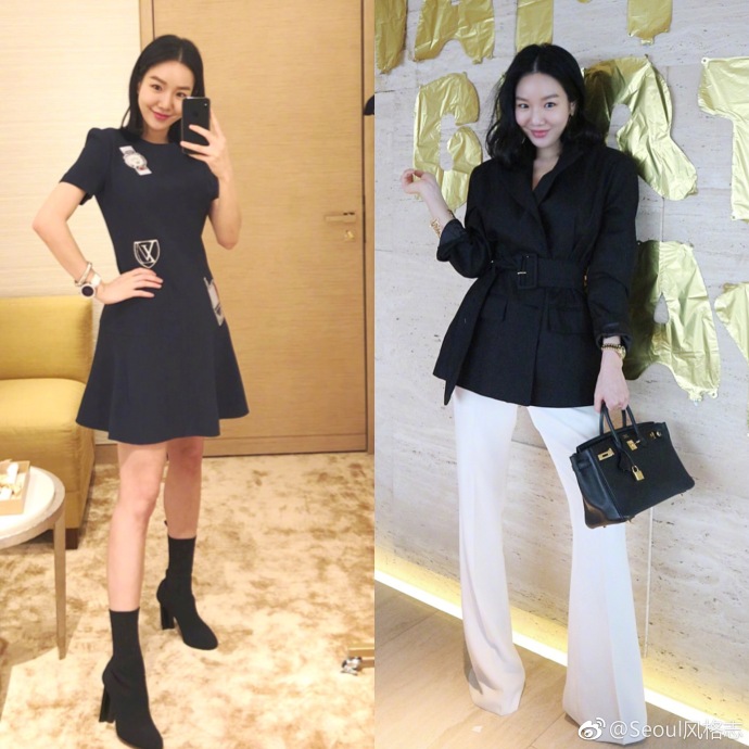知性与个性并存的轻熟女通勤look