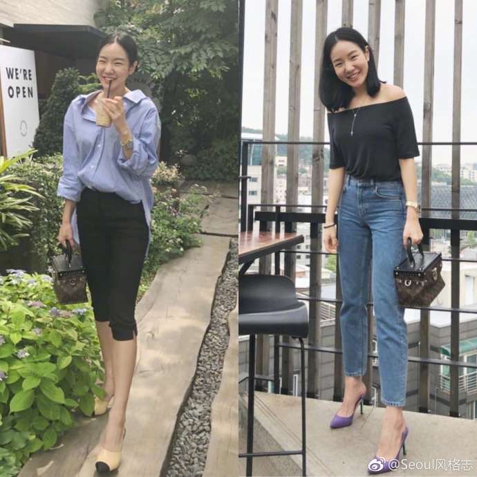 知性与个性并存的轻熟女通勤look