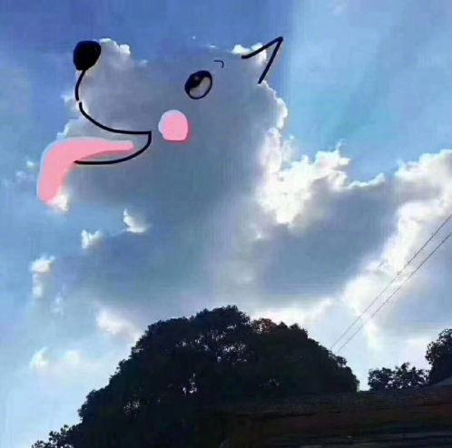 唯美图片:爱就像蓝天白云,晴空万里