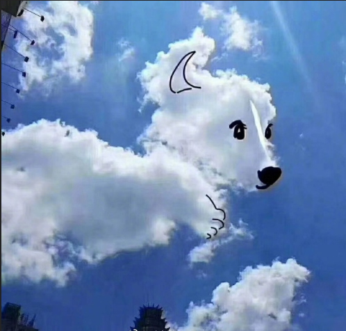 唯美图片:爱就像蓝天白云,晴空万里