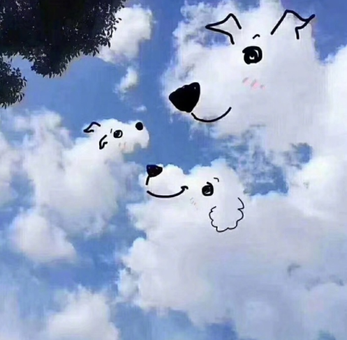 唯美图片:爱就像蓝天白云,晴空万里