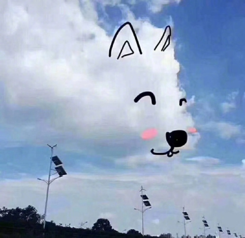 唯美图片:爱就像蓝天白云,晴空万里