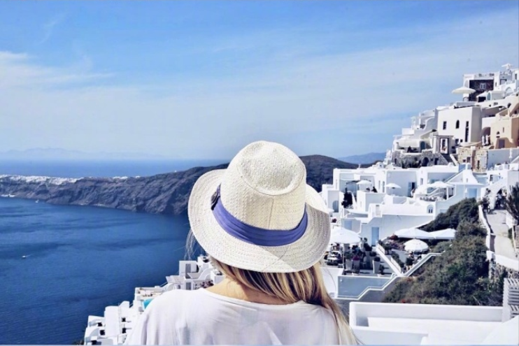 Santorini希腊圣托里尼风景图片