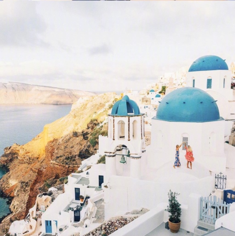 Santorini希腊圣托里尼风景图片