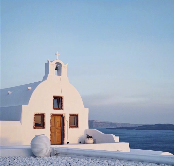 Santorini希腊圣托里尼风景图片