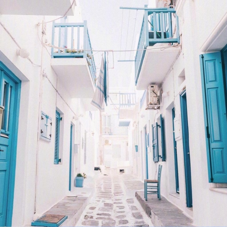 Santorini希腊圣托里尼风景图片