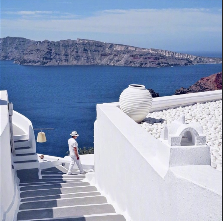 Santorini希腊圣托里尼风景图片
