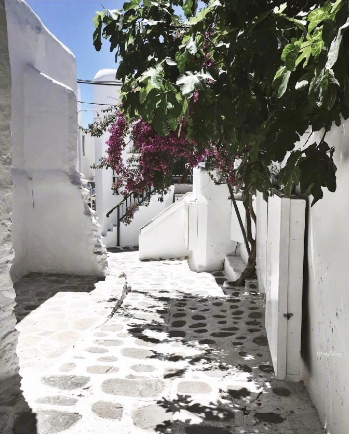 Santorini希腊圣托里尼风景图片