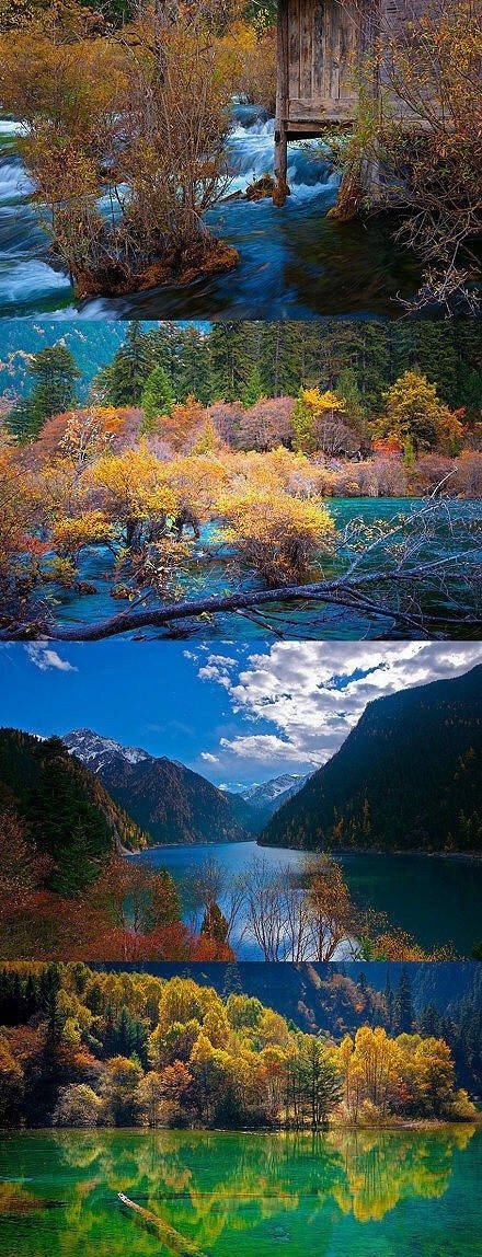 九寨沟梦一般美的地方_九寨沟风景图片