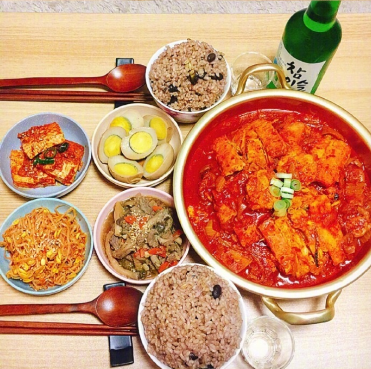 韩式料理图片想吃就找个机会聚聚