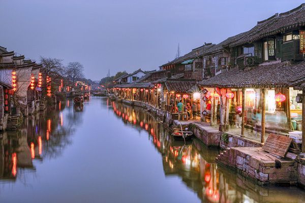 古镇美景西塘风景图片_梦回西塘谁把故事锁金秋