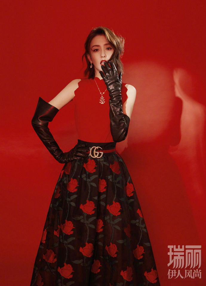 佟丽娅图片_新疆美女佟丽娅《瑞丽伊人风尚》九