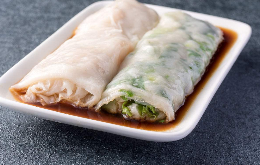 广式茶点肠粉图片