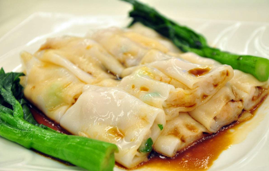 广式茶点肠粉图片