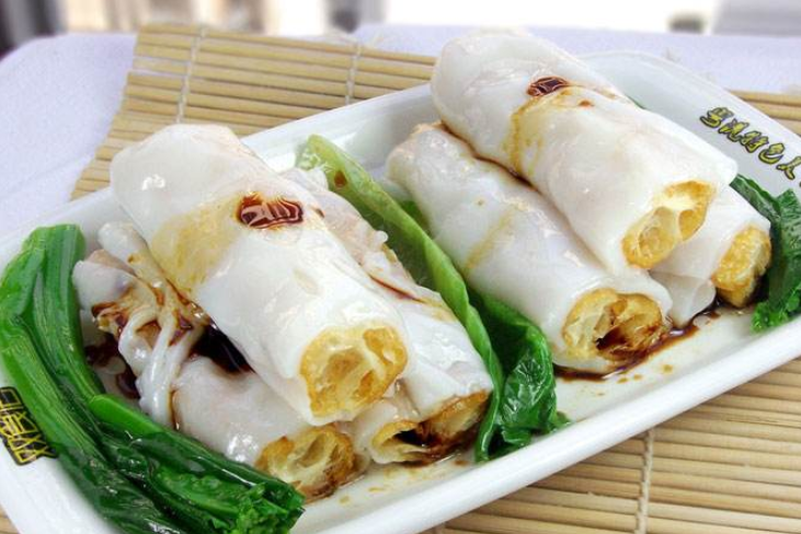 广式茶点肠粉图片