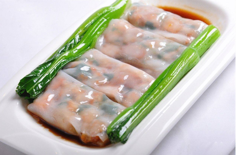 广式茶点肠粉图片