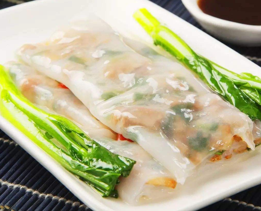 广式茶点肠粉图片