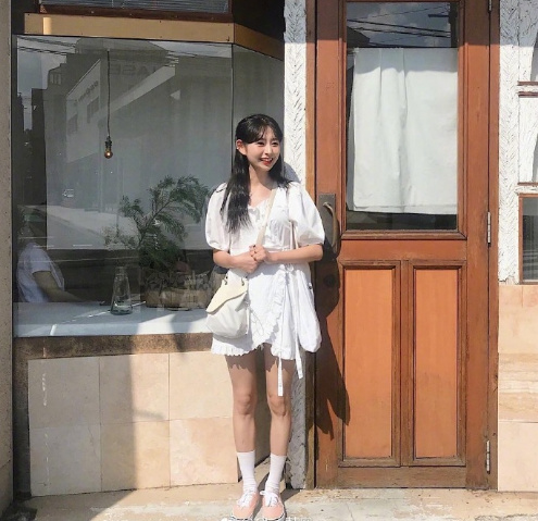 娇小女生的日常气质穿衣搭配look
