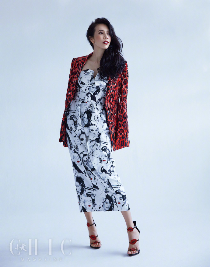 香港女歌手莫文蔚《小资Chic》9月刊时尚大片