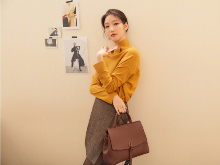 韩国女演员单眼皮美女金高银为Beanpole拍摄的画报