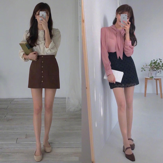 清爽甜美美女的穿衣搭配
