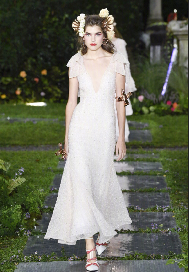 欧美品牌Rodarte2019纽约时装周精灵少女们的礼服图