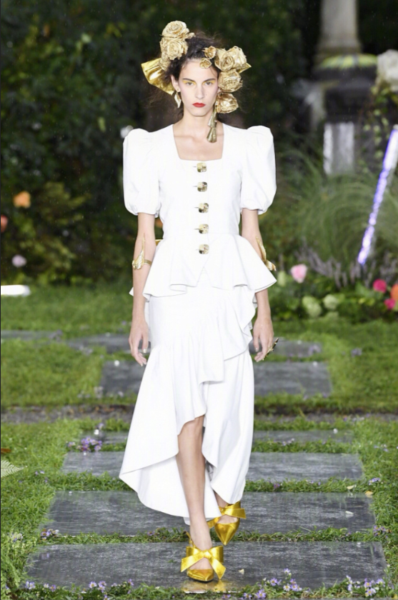 欧美品牌Rodarte2019纽约时装周精灵少女们的礼服图