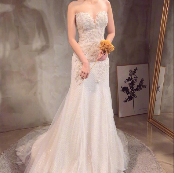 女孩穿上白纱最美的模样_最全婚纱款式图片