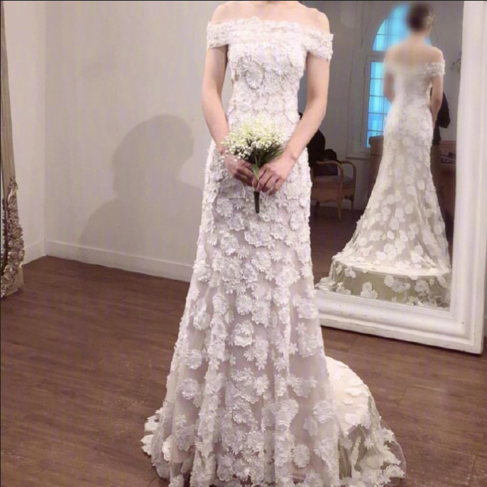 女孩穿上白纱最美的模样_最全婚纱款式图片