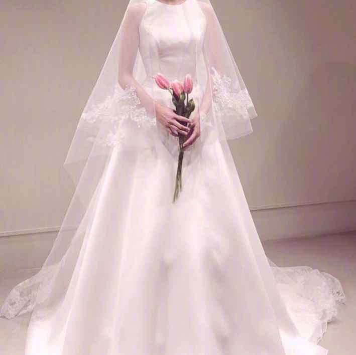 女孩穿上白纱最美的模样_最全婚纱款式图片