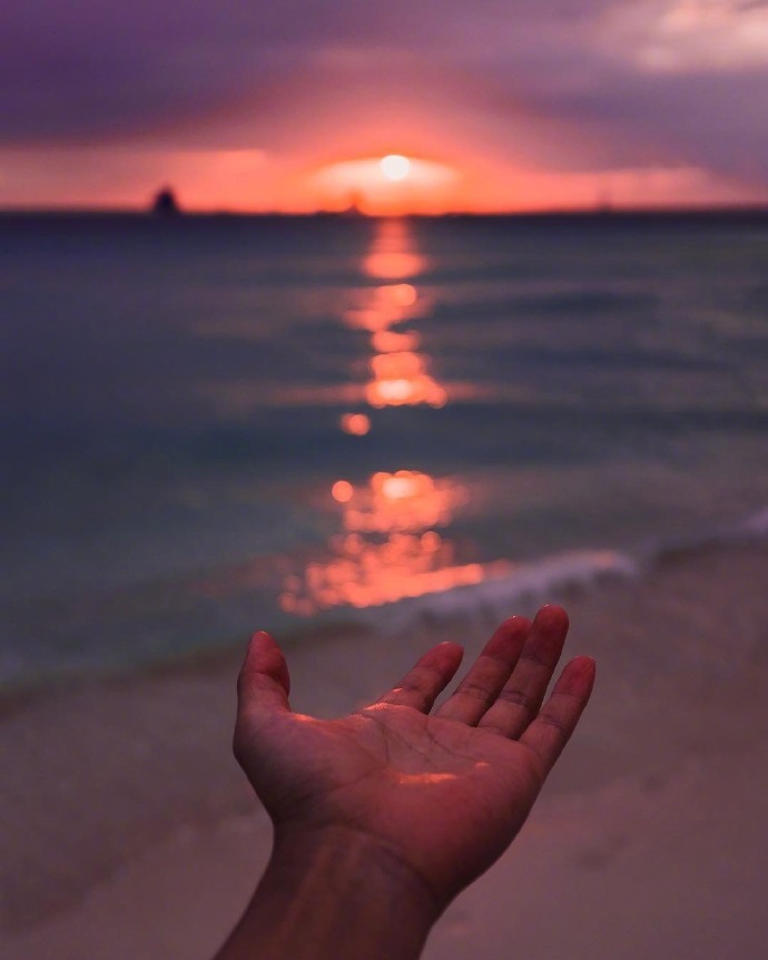 唯美夕阳图片_我喜欢落日,不管发生什么明天照样