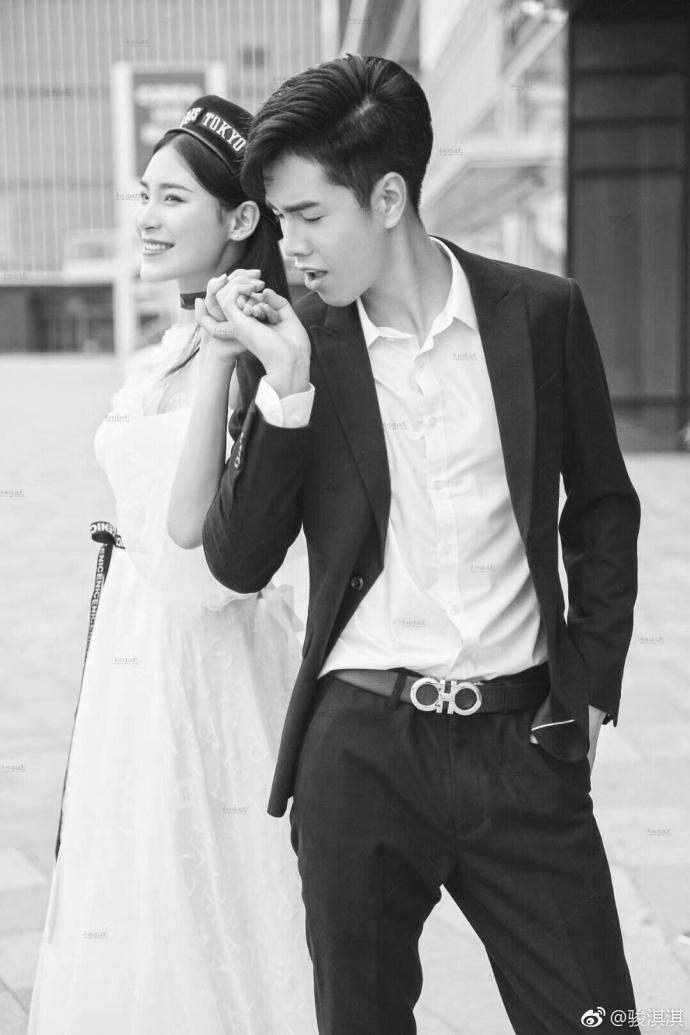 网络模特宋欢乐骏淇时尚婚纱照图片
