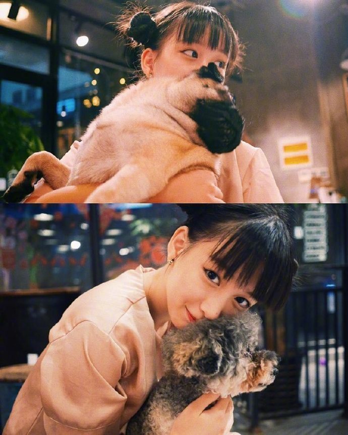 齐刘海发型图片_齐刘海女孩可软萌可暗黑的自拍