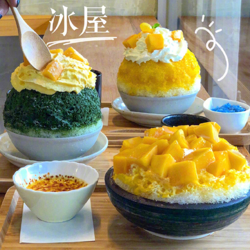 芒果控的芒果甜品图片