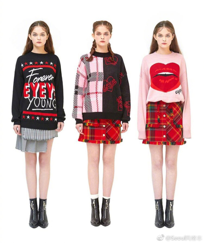 欧美品牌Eyeye 2018AW Collection色彩跳跃的运动休闲风
