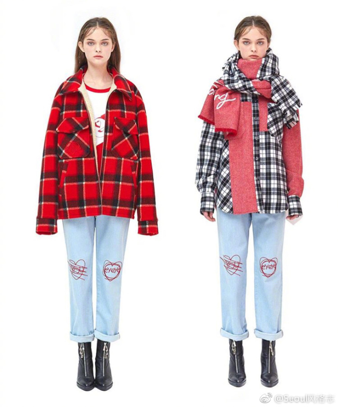 欧美品牌Eyeye 2018AW Collection色彩跳跃的运动休闲风